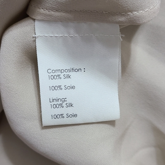 3.1 Phillip Lim Barneys Newyork Short Sleeve 100% Silk Midi Dress Womens Size 2 - Picture 13 of 15